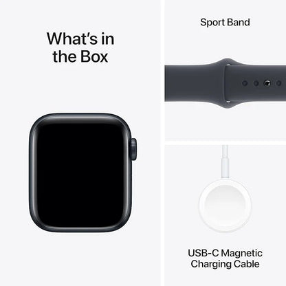Apple Watch SE (2nd Gen) [GPS, 40mm] Smartwatch – Midnight Aluminum Case with Midnight Sport Band (S/M) | Fitness, Heart Rate, Sleep, Crash Detection