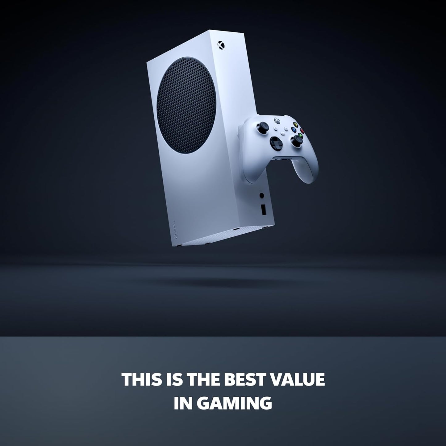 Xbox Series S 512GB All-Digital Console – Robot White, Includes Xbox Wireless Controller, 120FPS Gaming Performance