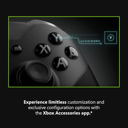 Xbox Elite Series 2 Core Wireless Controller – Black, Compatible with Xbox Series X|S, Xbox One, Windows PC, Android & iOS