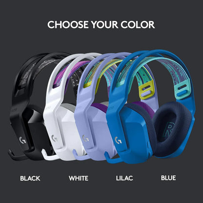 Logitech G733 Lightspeed Wireless Gaming Headset – Blue | RGB, Blue VO!CE Mic, PRO-G Audio, PC/PS5/PS4/Switch Compatible