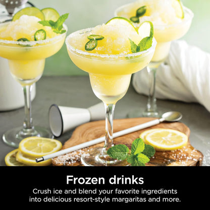 Ninja Professional Blender 1000W – Countertop Blender with 72oz Pitcher, Total Crushing Technology for Smoothies, Ice & Frozen Fruit (BL610, Black/Grey)