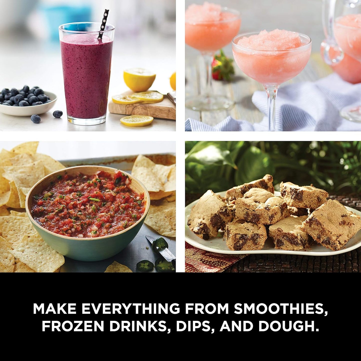 Ninja Mega Kitchen System 1500W – Blender & Food Processor Combo with 72oz Pitcher, 8-Cup Processor Bowl & (2) 16oz To-Go Cups, Total Crushing Technology (BL770, Black)