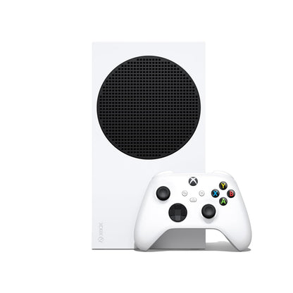 Xbox Series S 512GB All-Digital Console – Robot White, Includes Xbox Wireless Controller, 120FPS Gaming Performance